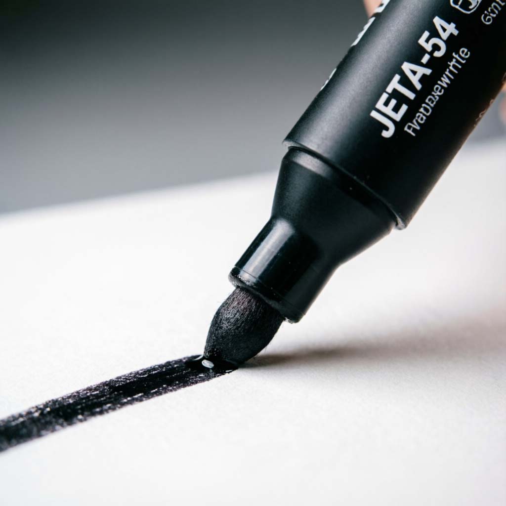 JETA-54 Permanent Markers - In Use